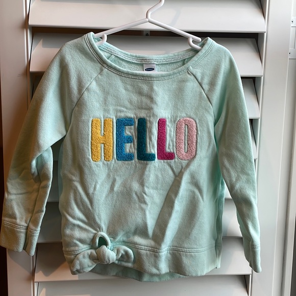 Old Navy Other - Old Navy HELLO sweatshirt 4T